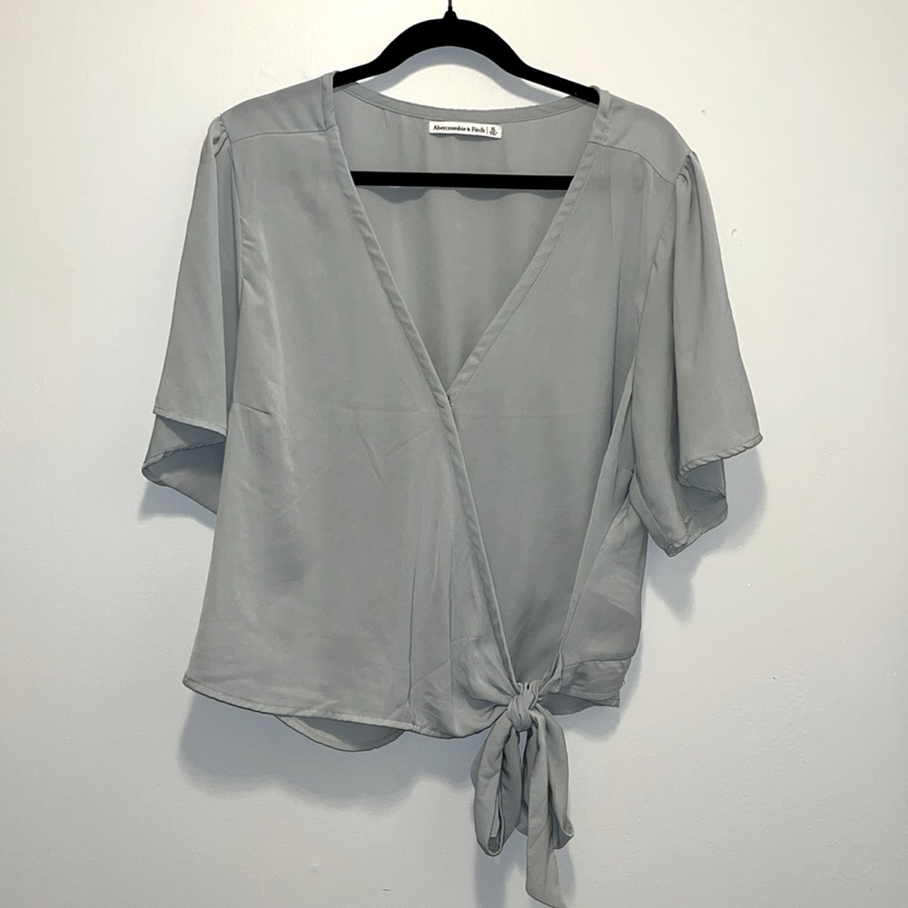 Abercrombie Wrap Style Blouse